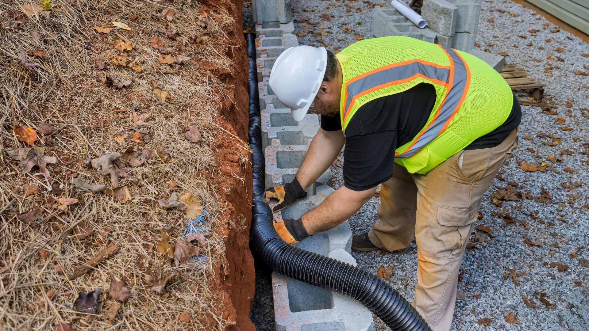 Retaining Wall Drainage